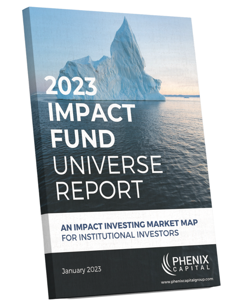 Data on Impact Investing Funds 2023 by Phenix Capital