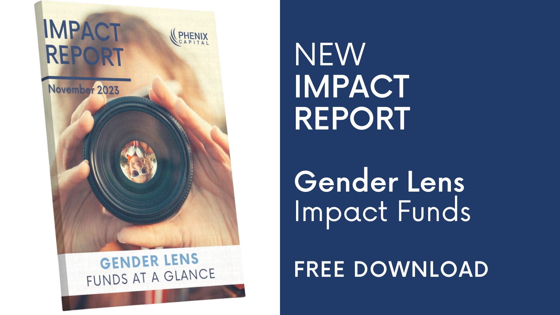 PRESS RELEASE: New report on Gender Lens Impact Funds