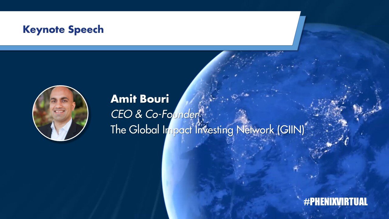 Amit Bouri, CEO & Co-Founder, the GIIN