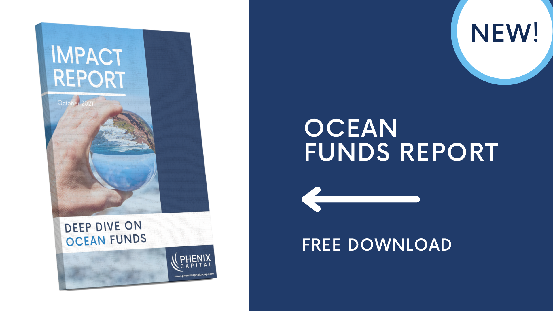 PRESS RELEASE: Impact Report shows the rising of investment strategies with a focus on the Ocean