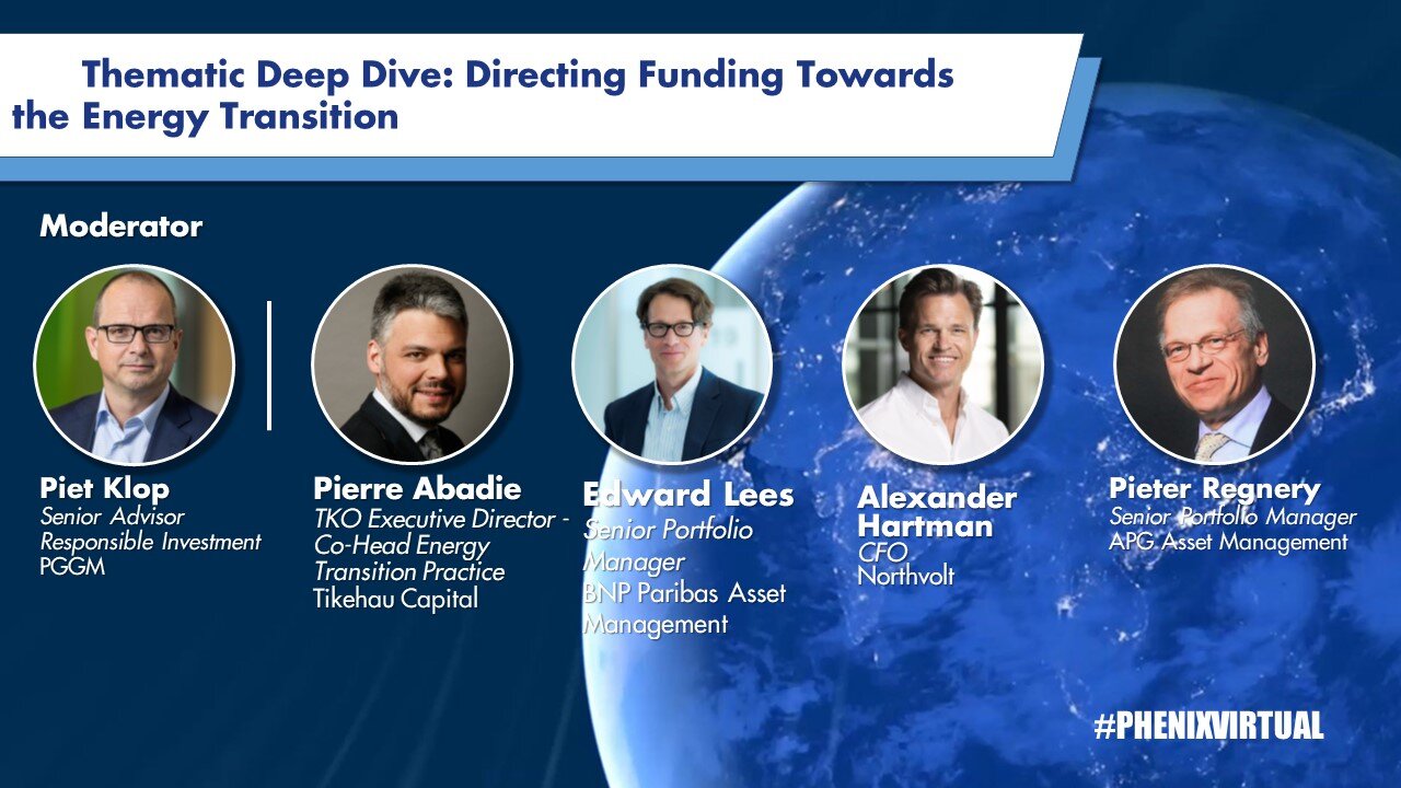 Thematic Deep-Dive: Directing Funding Towards the Energy Transition