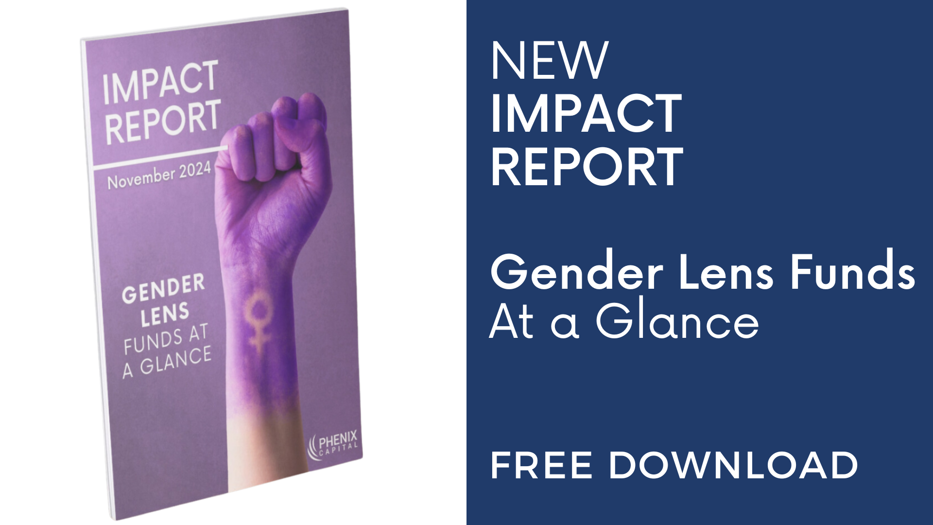 PRESS RELEASE: Gender Lens Impact Funds Report