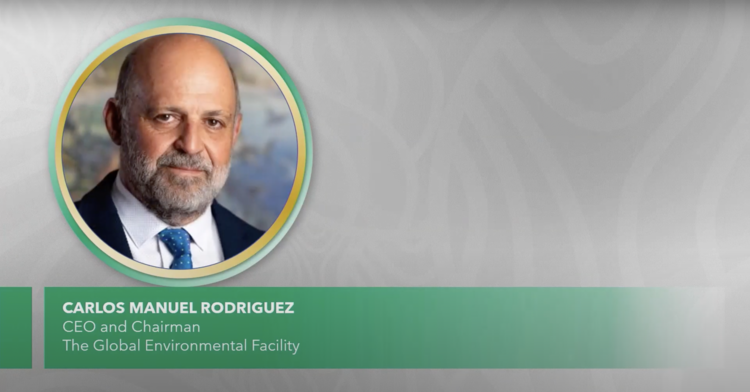 Investing in Sustainable Development and People through Natural Climate Solutions in Tropical Forests I Carlos Manuel Rodriguez, CEO and Chairman, The Global Environmental Facility