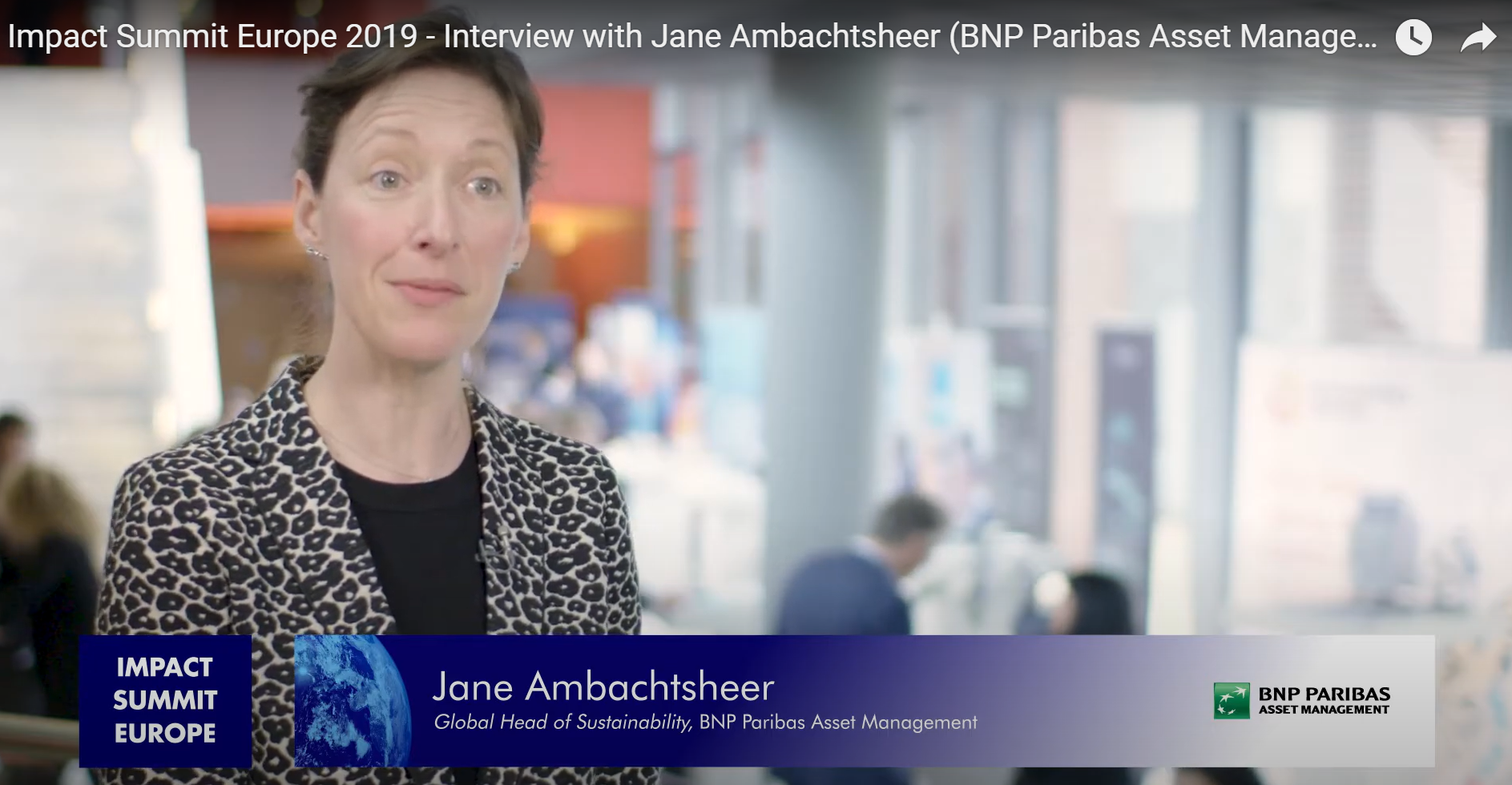 Jane Ambachtsheer I BNP Paribas Asset Management