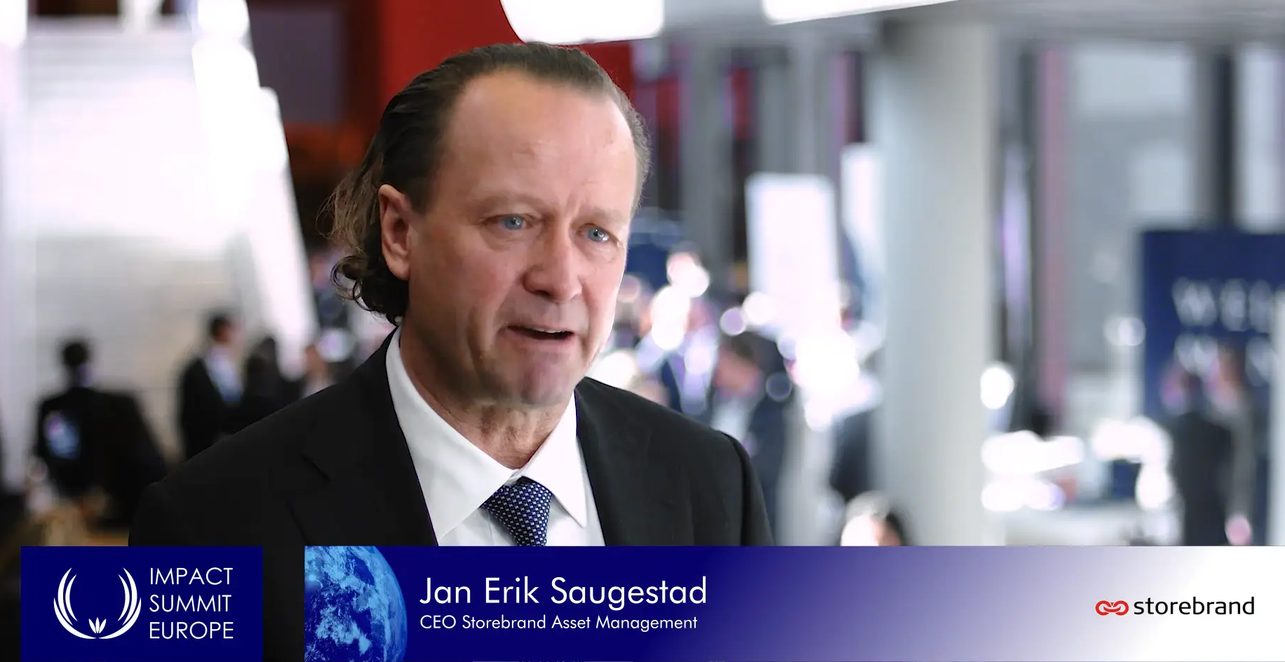 Jan-Erik Saugestad I Storebrand Asset Management Impact Summit Europe 2017