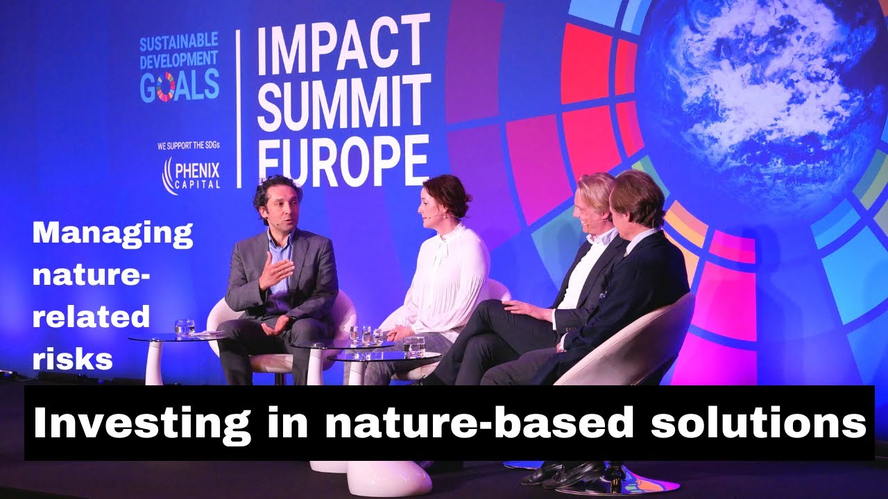 Investing in nature-based solutions and managing nature-related risks