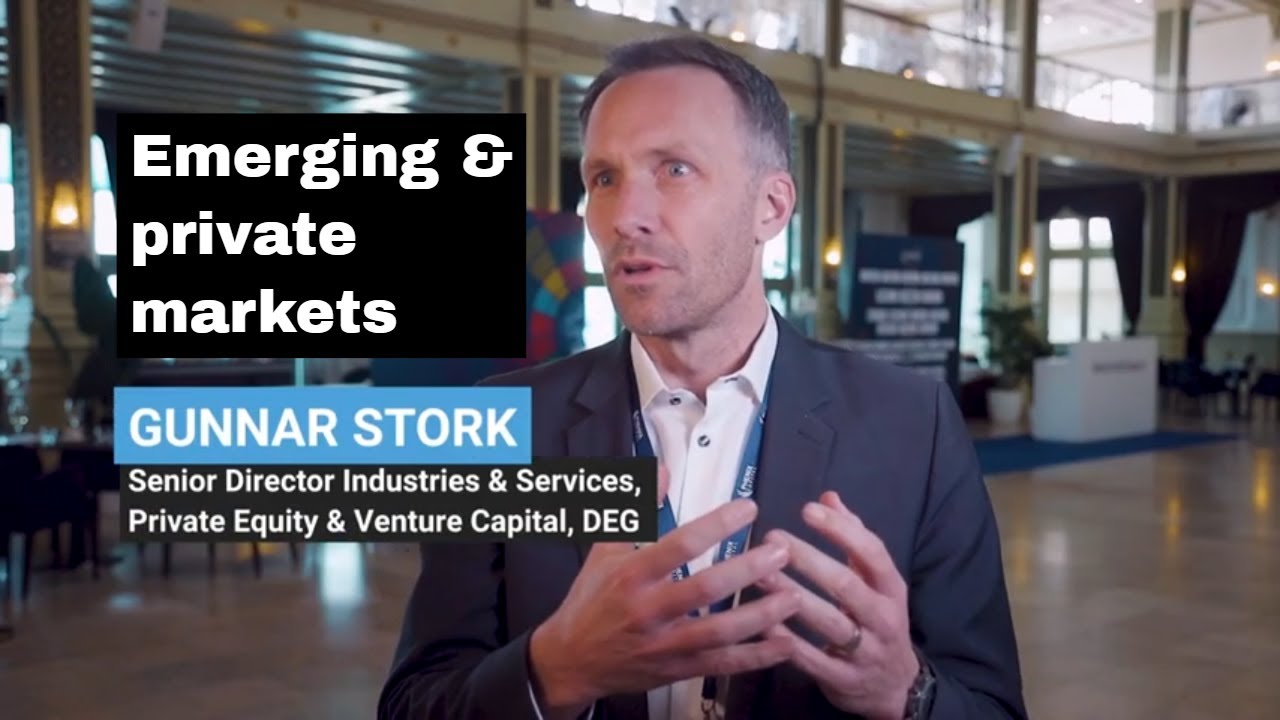 Emerging & private markets, Gunnar Stork, Director Industry & Services, Private Equity&Venture, DEG