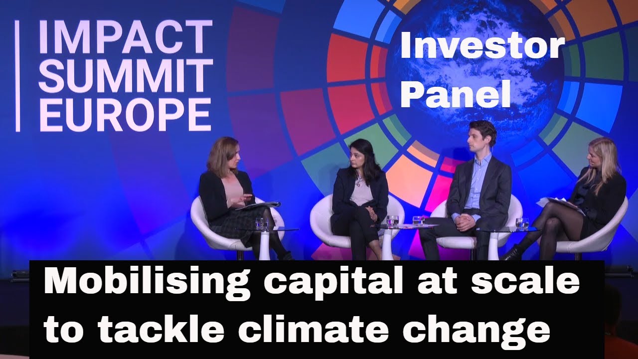Mobilising capital at scale to tackle climate change| Investor Panel with Pension Funds